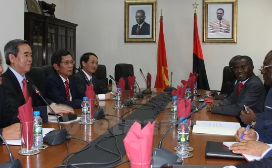 Tăng cường hợp tác Việt Nam - Angola