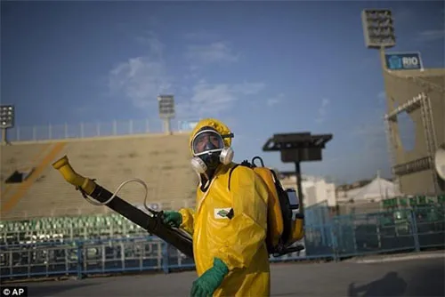 Brazil tăng cường diệt muỗi phòng virus Zika