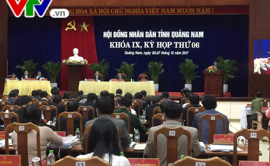 Khai mạc kỳ họp thứ 6 HĐND tỉnh Quảng Nam khóa IX