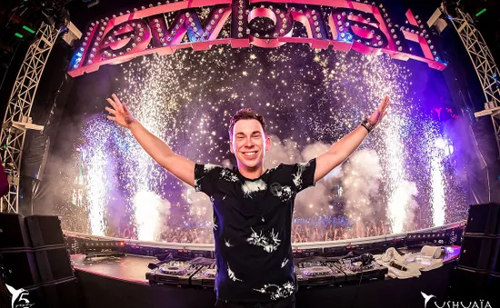 Cơ hội giành vé và áo phông đi xem show diễn của DJ Hardwell