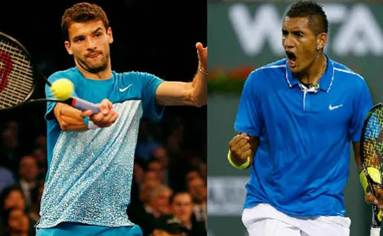 Cincinnati Masters 2017: Dimitrov và Kyrgios vào chung kết đơn nam