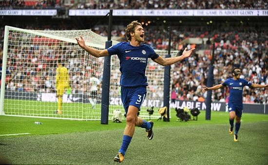 Marcos Alonso bùng nổ, Chelsea khuất phục Tottenham trên sân nhà mới Wembley