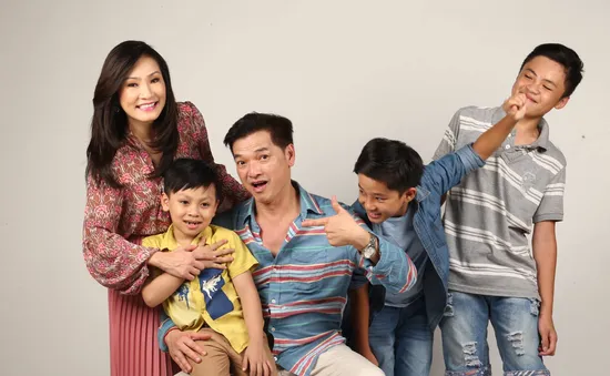 Sitcom "Gia đình vui nhộn" và những hình ảnh phía sau ống kính