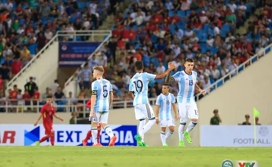 VIDEO U22 Việt Nam 0-5 U20 Argentina: Xứng danh ứng viên vô địch U20 World Cup