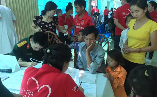 Khám sàng lọc bệnh tim bẩm sinh miễn phí cho trẻ em tại tỉnh Đăk Nông