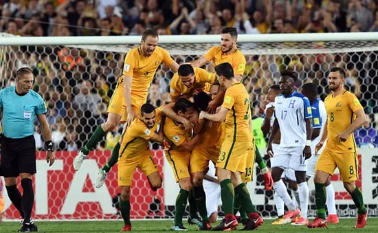 Australia chính thức dự VCK World Cup 2018, chỉ còn duy nhất 1 tấm vé đến Nga