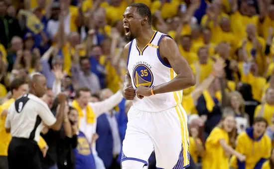 Kevin Durant đi vào lịch sử, Golden State Warriors vô địch giải bóng rổ NBA 2017