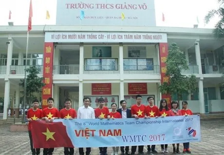 Việt Nam đạt giải cao tại Kỳ thi vô địch các đội tuyển Toán thế giới