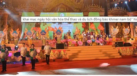 Khai mạc Ngày hội Văn hóa, Thể thao và Du lịch đồng bào Khmer Nam Bộ