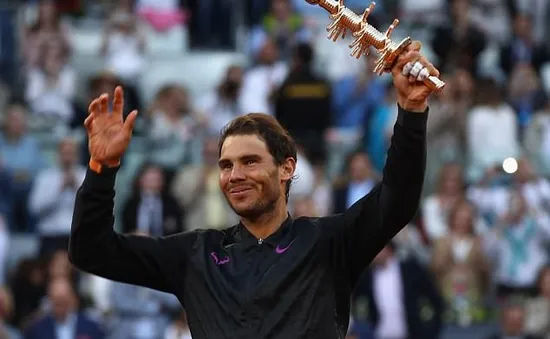 Vô địch Madrid mở rộng 2017, Rafael Nadal lên ngôi số 4 thế giới