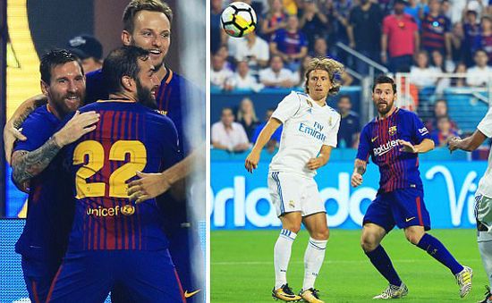 VIDEO: Barcelona đánh bại Real Madrid tại ICC 2017