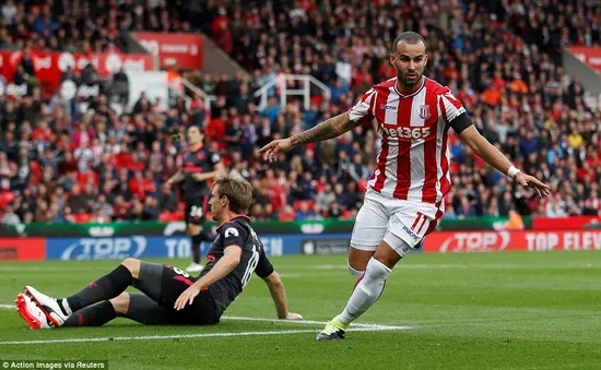 Stoke City 1-0 Arsenal: "Gà" Real hạ gục Pháo thủ