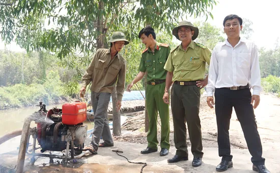 Long An: Trang bị 65 máy chữa cháy phòng chống cháy rừng