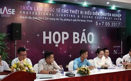 Khai mạc Triển lãm âm thanh, ánh sáng tại TP.HCM