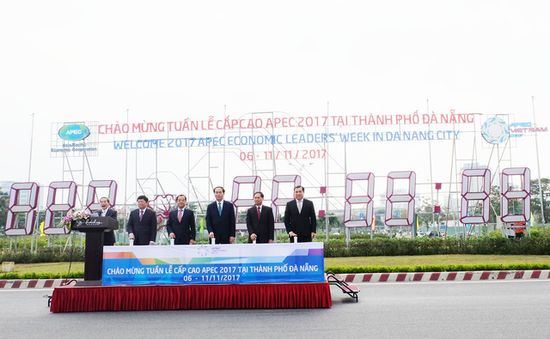 Chủ tịch nước Trần Đại Quang khởi động đồng hồ đếm ngược APEC