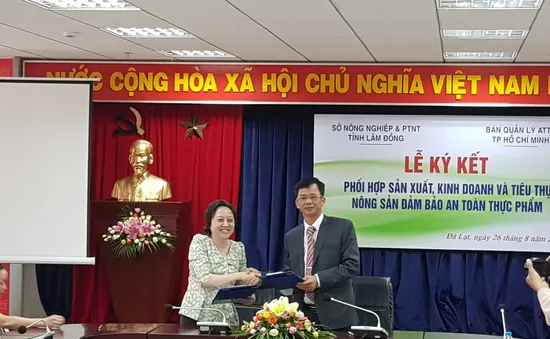 TP.HCM - Lâm Đồng phối hợp sản xuất và tiêu thụ nông sản an toàn