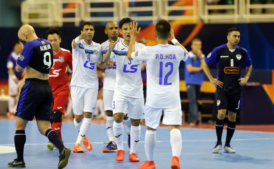 Lịch thi đấu tứ kết Giải futsal các CLB châu Á 2017: Thái Sơn Nam đối đầu đương kim á quân