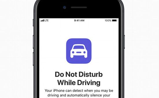 Ứng dụng trên iPhone giảm tai nạn giao thông