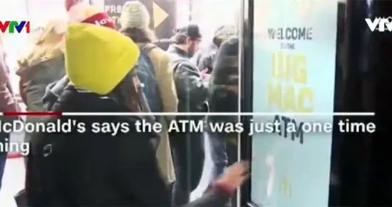 Máy ATM chỉ để rút… đồ ăn