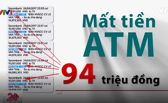 Cảnh báo rút trộm tiền qua ATM