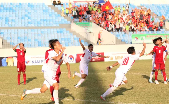 18h30 hôm nay, TRỰC TIẾP BÓNG ĐÁ U15 Việt Nam - U15 Myanmar trên VTV6 & VTV6HD