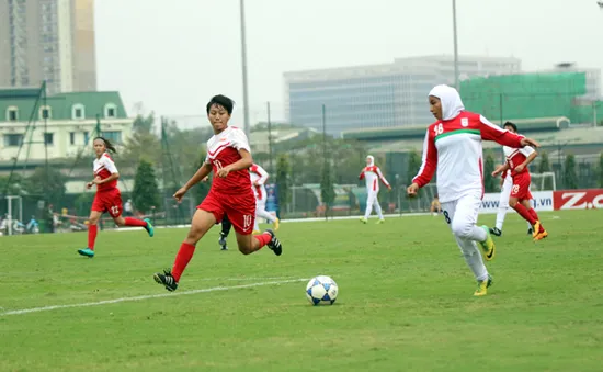 Vòng loại Asian Cup nữ 2018: Thắng dễ Singapore, Iran có 3 điểm đầu tiên