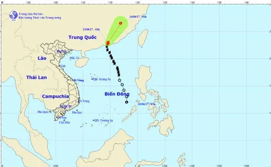 Bão số 1 đổ bộ tỉnh Quảng Đông, Trung Quốc