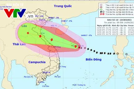 Tin bão khẩn cấp, cơn bão số 10