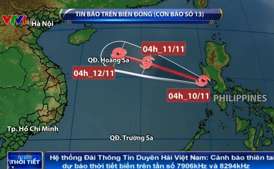 Công điện khẩn ứng phó với bão số 13