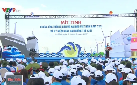 Mít tinh hưởng ứng Tuần lễ Biển và Hải đảo Việt Nam 2017