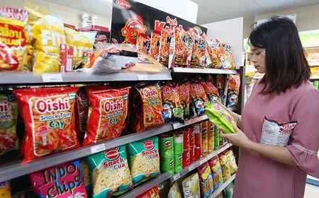 Năm 2017, người Việt chi gần 8.000 tỉ đồng ăn snack