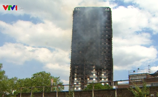 Cháy tòa tháp Grenfell: Nhiều nạn nhân không nhận dạng được