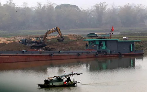 Khó khăn trong quản lý hoạt động khai thác cát tại Quảng Nam