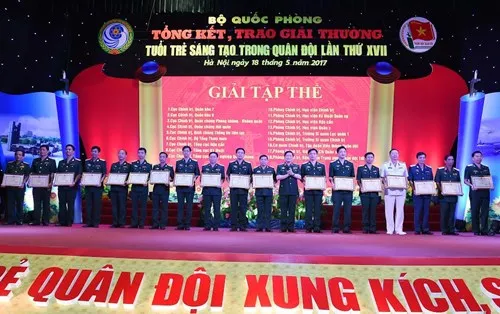 209 công trình, sáng kiến giành Giải thưởng Tuổi trẻ sáng tạo