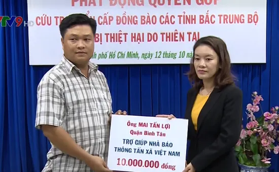 TP.HCM phát động cứu trợ khẩn cấp đồng bào bị thiệt hại do thiên tai