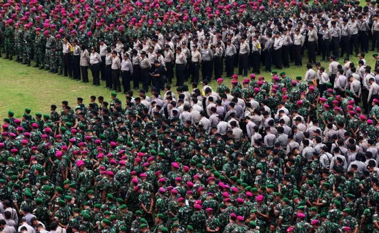 Thắt chặt an ninh ngày bầu cử Thị trưởng Jakarta (Indonesia)