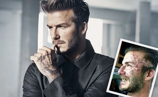 Fan sốc vì tạo hình xấu xí của David Beckham trong phim mới