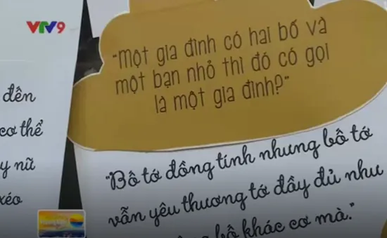 Triển lãm xuyên Việt kể chuyện trẻ em "Gia đình nào cũng tuyệt"