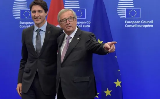 EU và Canada khởi động Hiệp định thương mại CETA từ 21/9