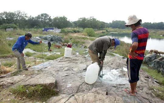 Bình Dương: Xây hàng rào kiên cố tại Hồ Đá