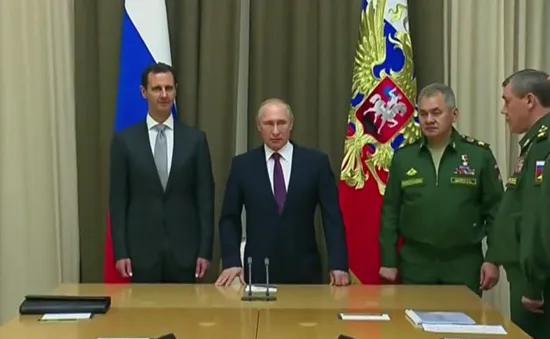 Tổng thống Putin và Tổng thống al-Assad hội đàm, bàn về tương lai của Syria