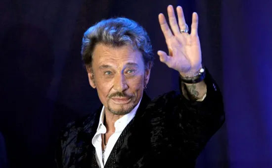 Hàng nghìn người dự tang lễ huyền thoại nhạc Rock người Pháp Johnny Hallyday