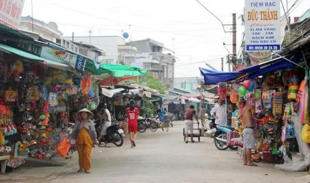 Vĩnh Long: Chợ truyền thống ế ẩm, chợ tự phát đắt hàng