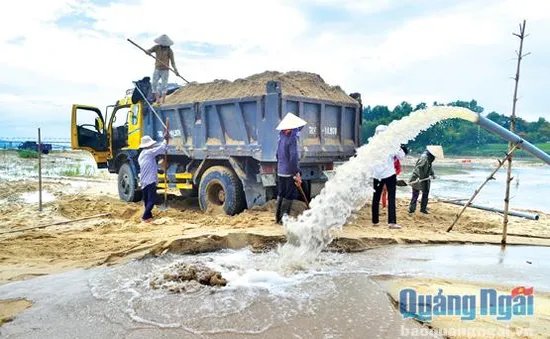 Quảng Ngãi tổ chức đấu giá, cấp phép khai thác khoáng sản