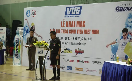 VUG - Giải thể thao sinh viên Việt Nam chính thức khởi động mùa giải 2017