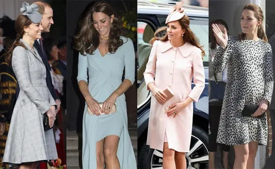 Phong cách thời trang bầu của Công nương Kate Middleton