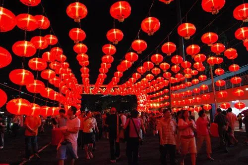 Trung Quốc:  Lễ hội đền thần hút khách tham quan dịp Tết