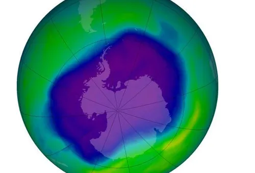 Lỗ hổng ozone tại Nam Cực nhỏ nhất trong gần 3 thập kỷ