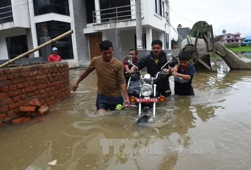 Lũ lụt, lở đất gây thương vong lớn ở Nepal