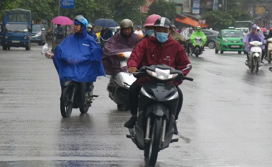 Không khí lạnh tăng cường mạnh, mưa gia tăng ở nhiều tỉnh, thành